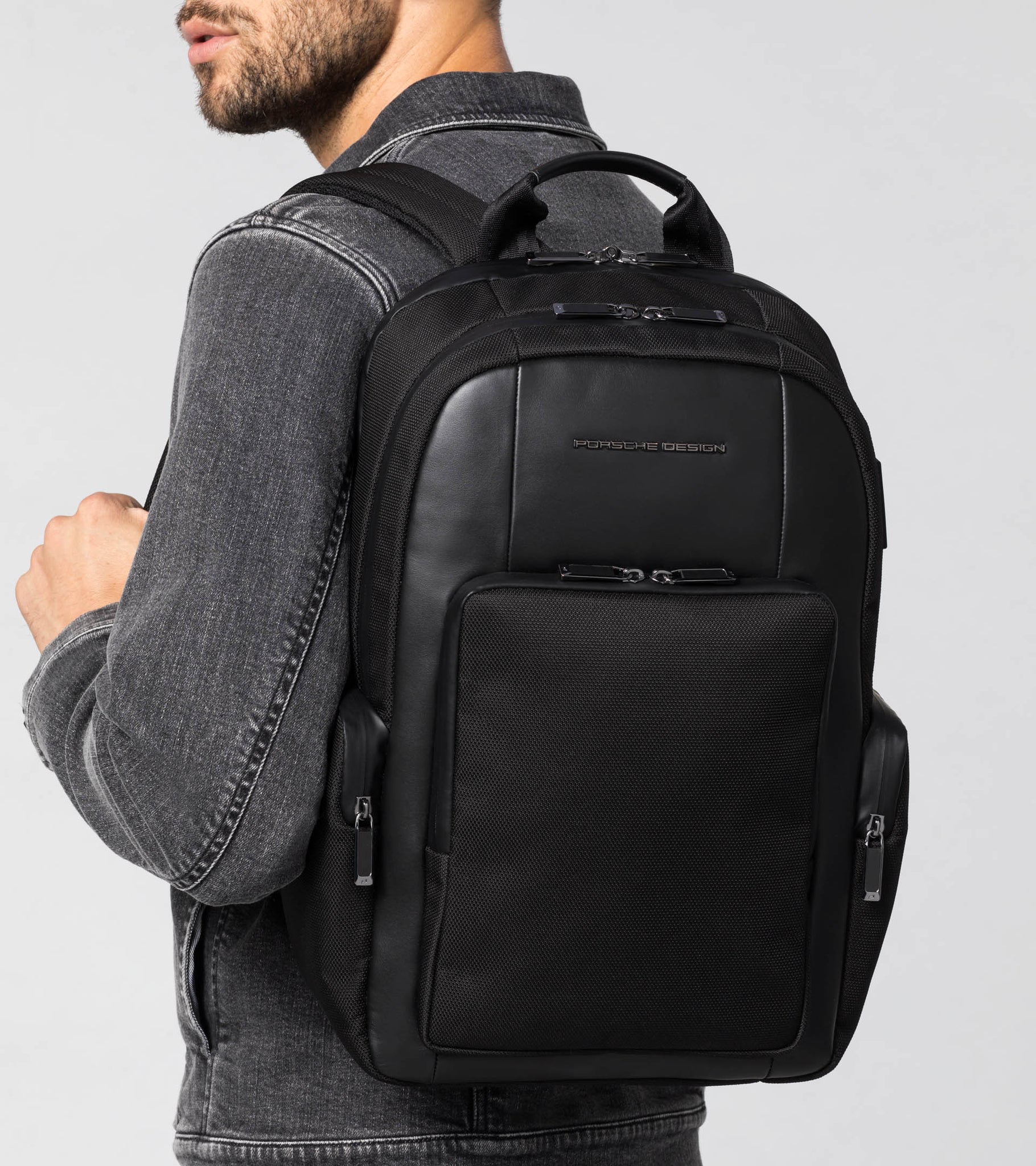 Roadstar Nylon Backpack M1 black