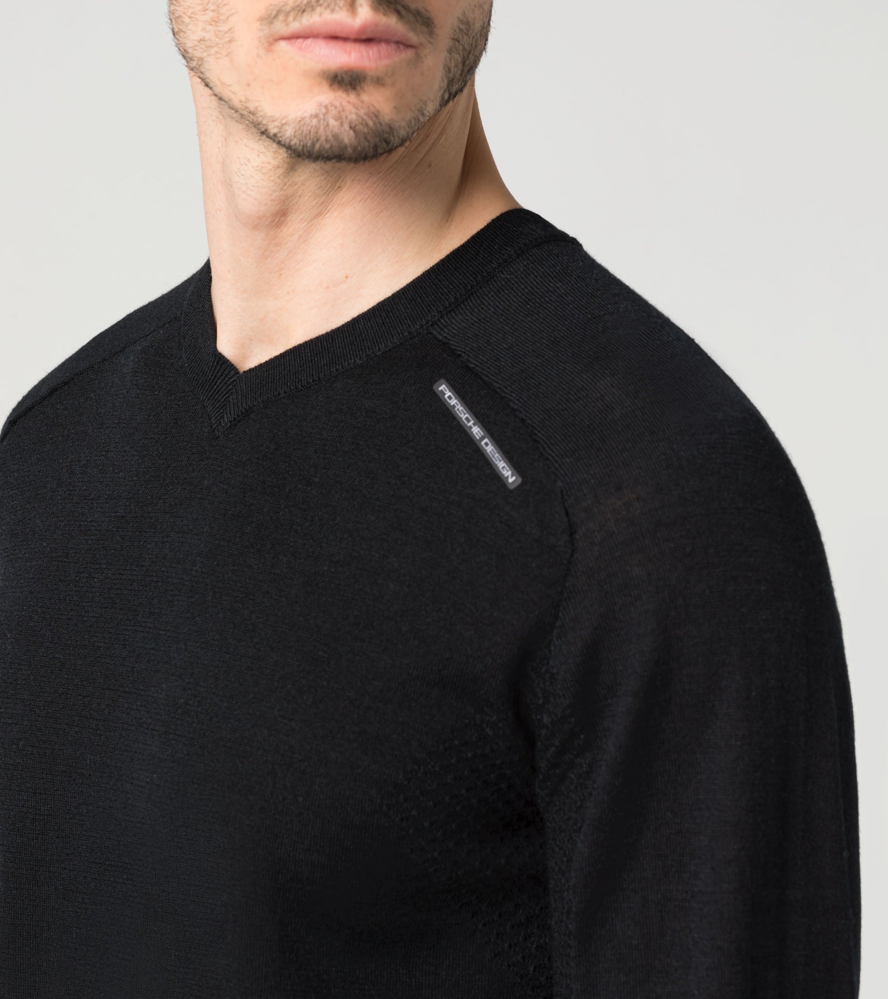 M PD Evoknit VNeck blk