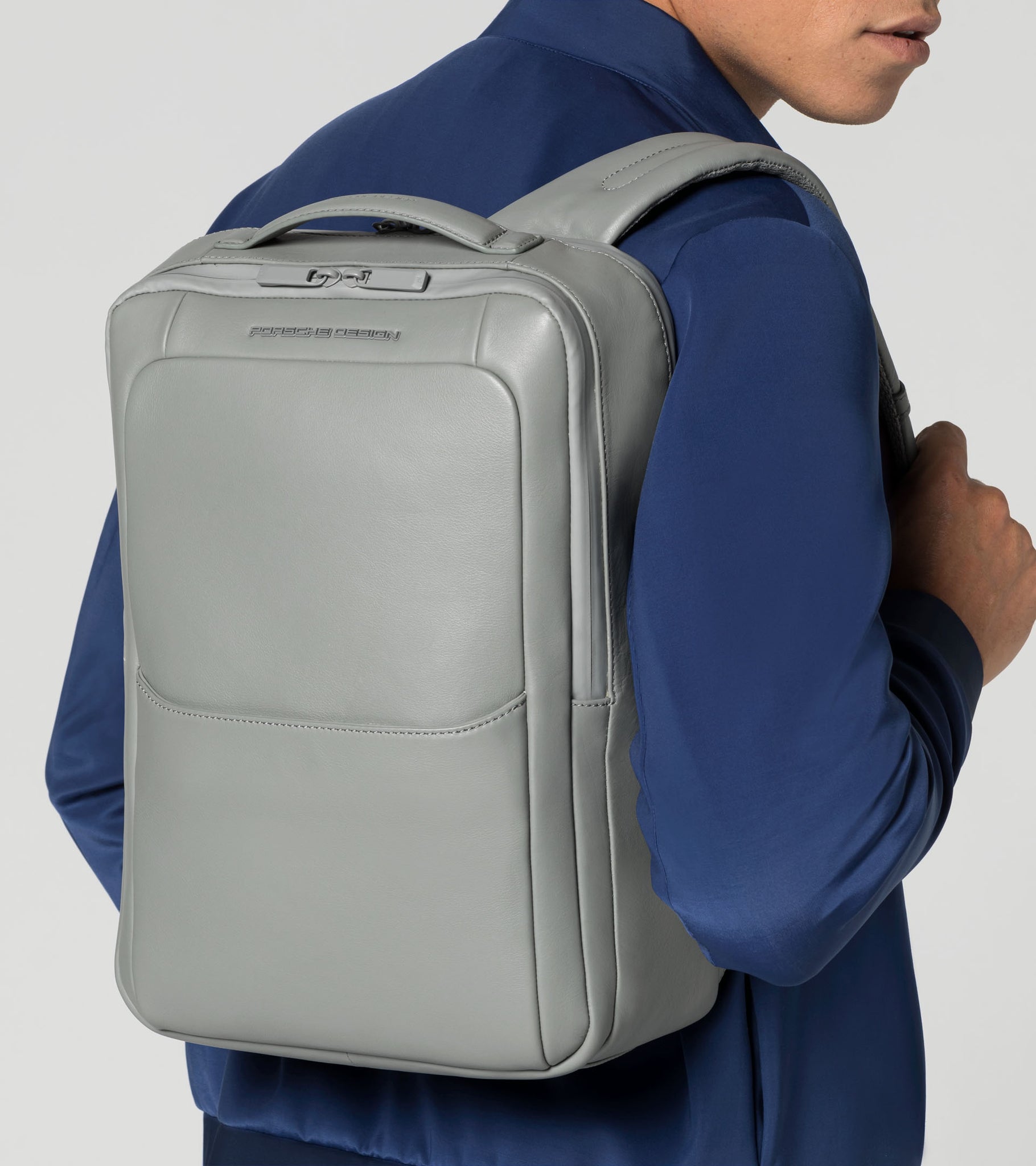 Roadster Leather Backpack S1 grey