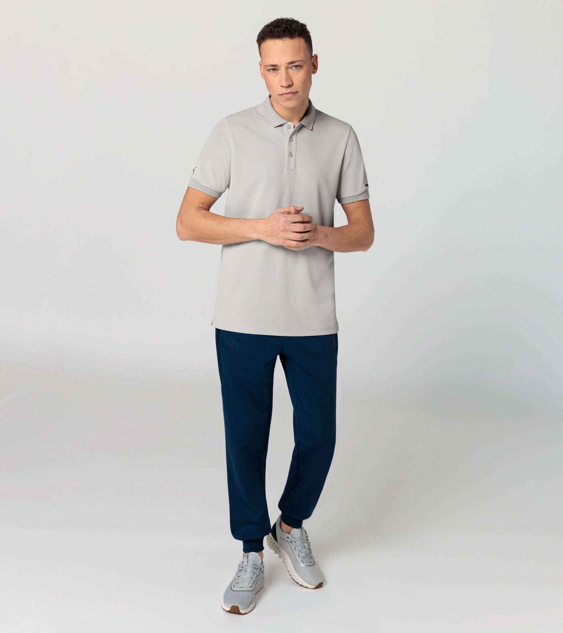 Men's Polo ashgry