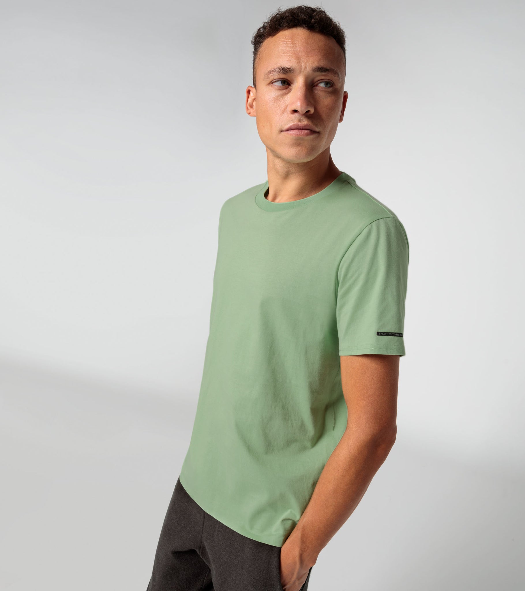 Essential T-Shirt pgrn M – Porsche Design India - Main Image