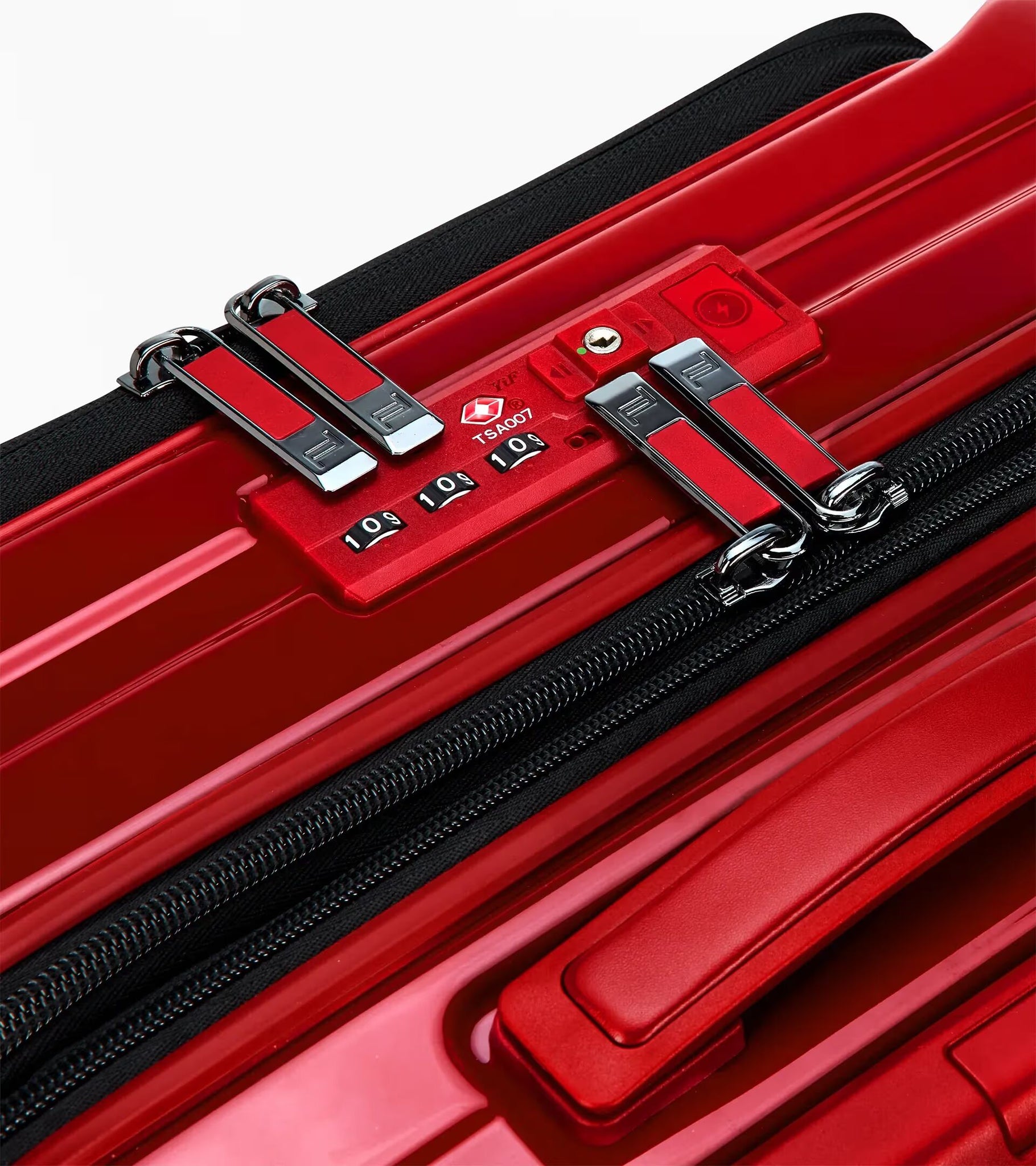 Roadster Hardcase Business Trolley S crm red