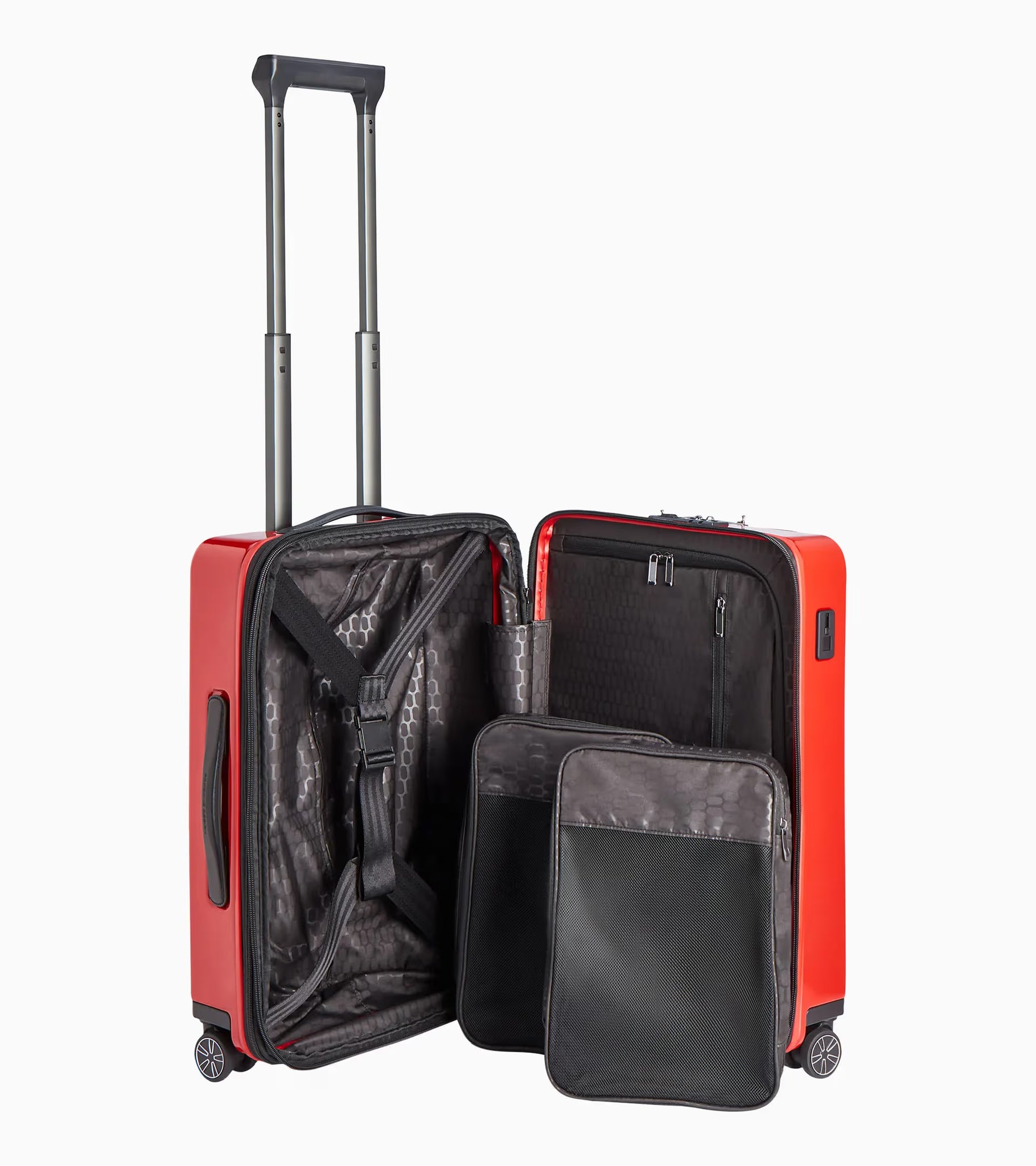 Roadster hardcase business trolley S Indian red