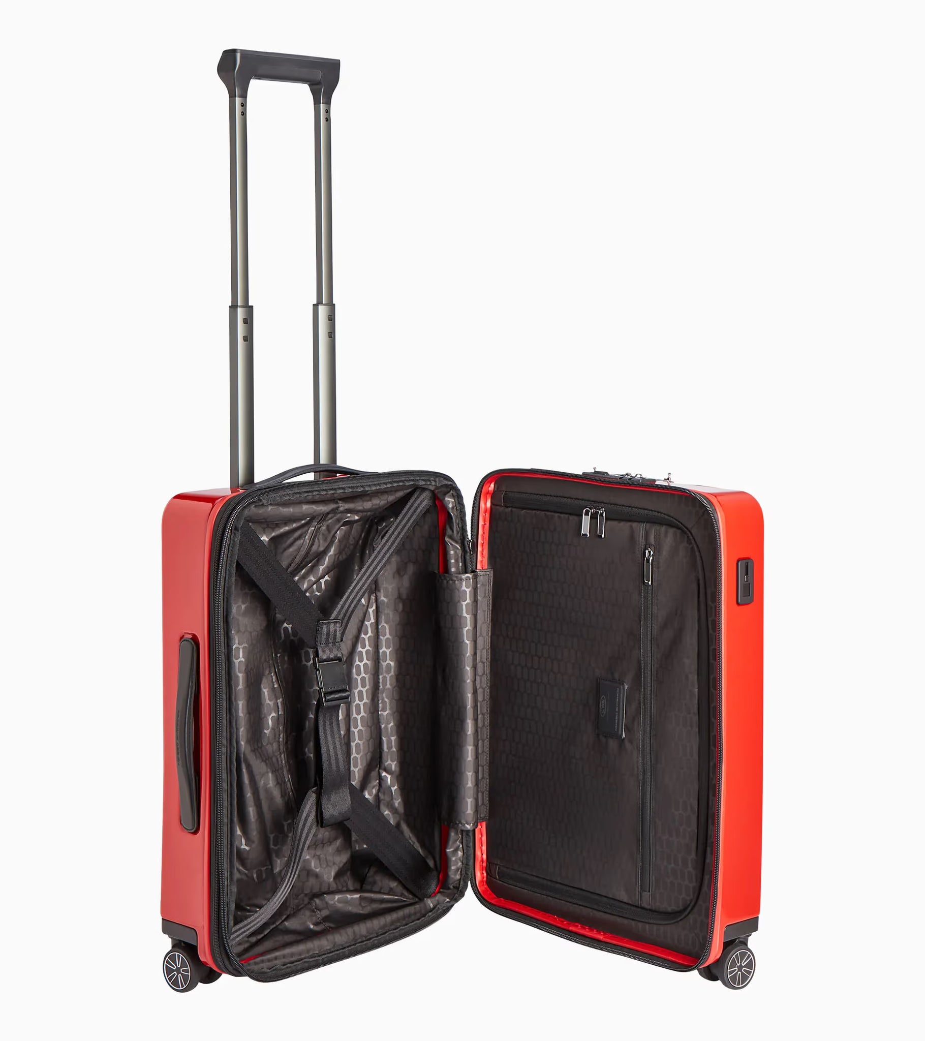 Roadster hardcase business trolley S Indian red
